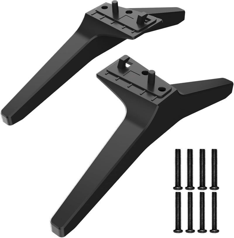 Maozhren Stand for LG TV Legs Replacement, TV Stand Legs for 49 50 55 Inch LG TV Stand - 49UK6090 50UK6090 50UK6500 50UM7300 50UN7300 55UK7700 55UM7300 55UM6910 55UN7300 MAM643660 MEZ64114730 with Screws - Image 1